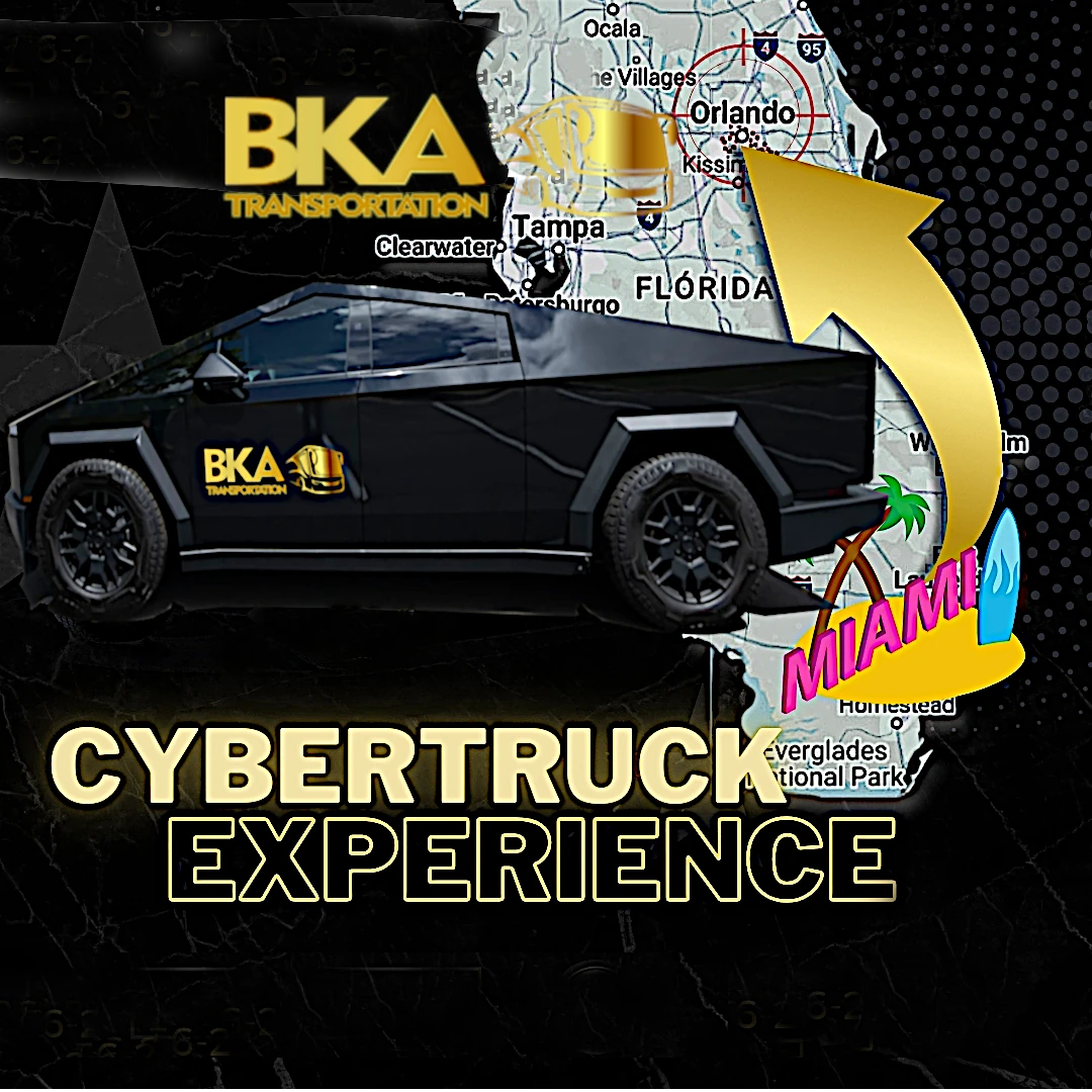 Affordable Cybertruck Experience Miami To Orlando 