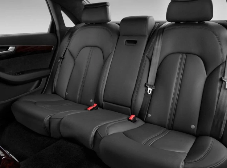 luxury sedan interior